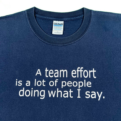 00s Narcissistic Team Leader Tee- XL