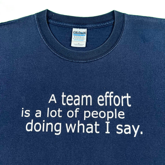 00s Narcissistic Team Leader Tee- XL