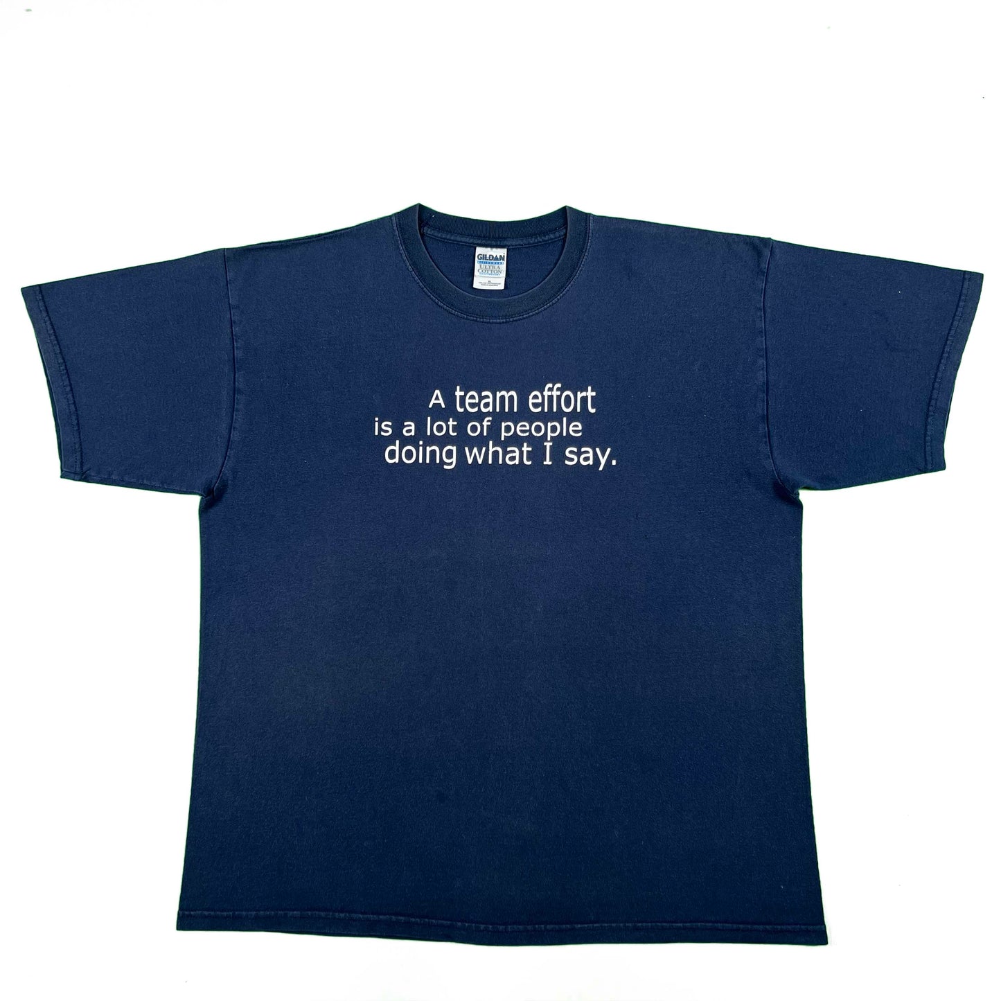 00s Narcissistic Team Leader Tee- XL