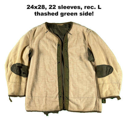 50s U.S. Army Reversible Cold Weather Liner Jackets- SELECT JACKET