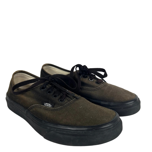 Sun Faded Black Vans New Eras- M's 5, W's 6.5