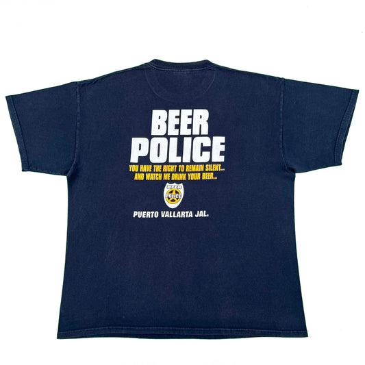 00s PV Beer Police Tee- XL