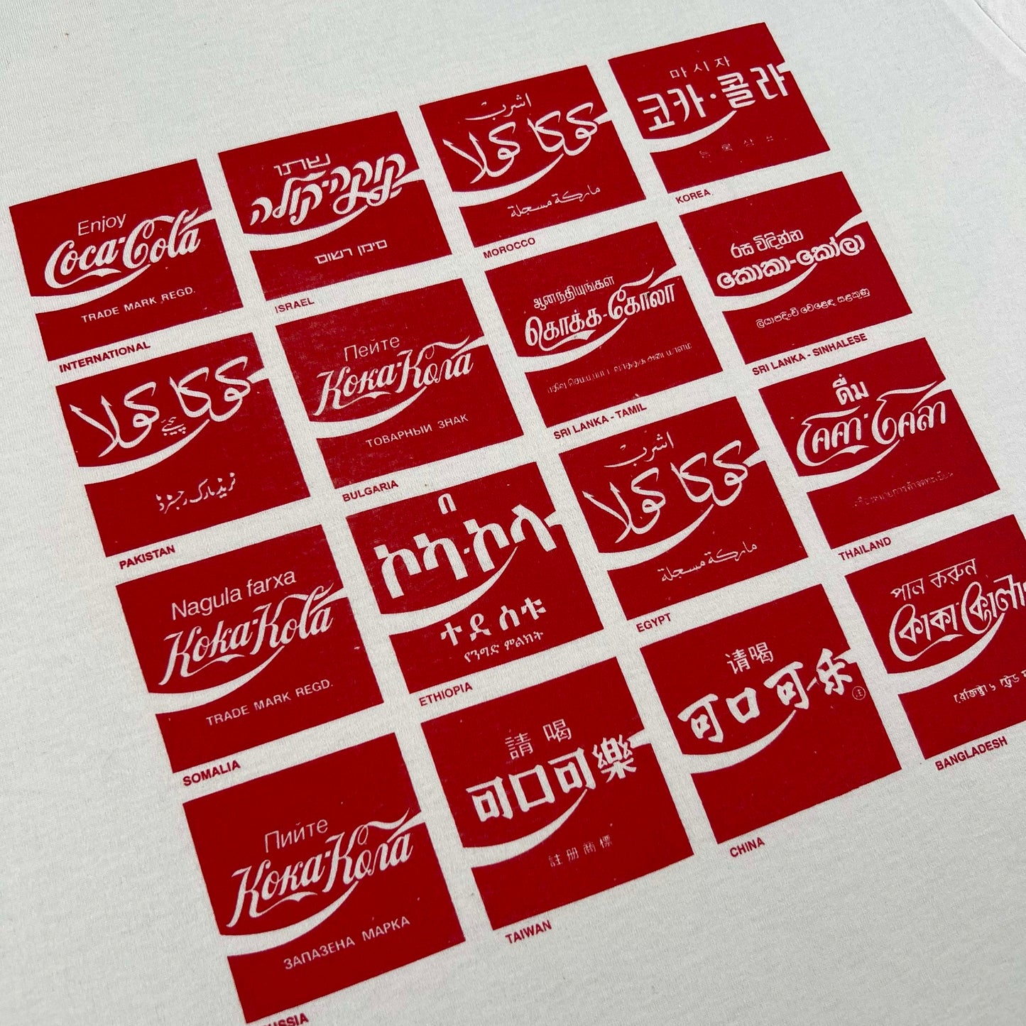 90s Coca-Cola International Tee- XL