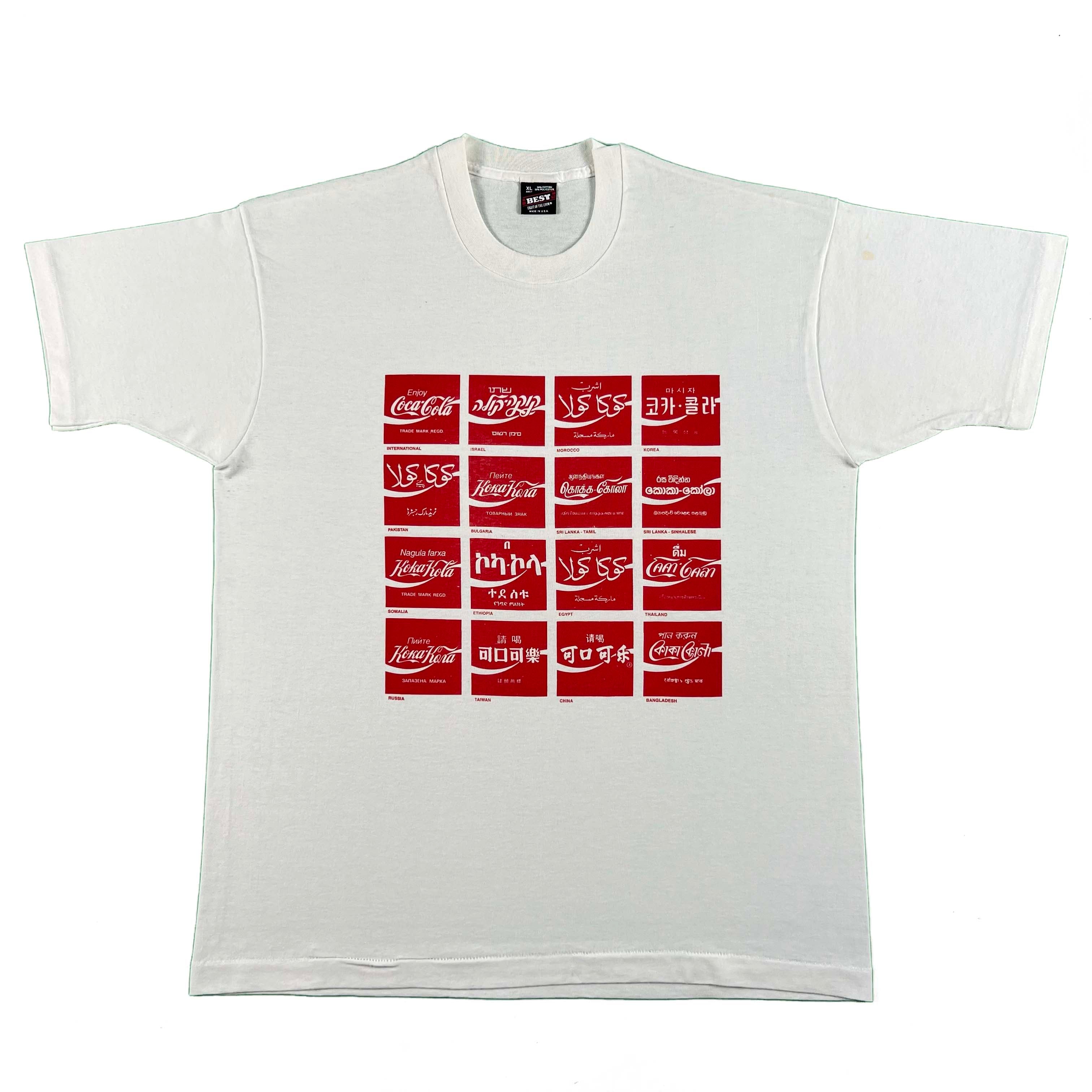 90s Coca-Cola International Tシャツ 90s Coca-Cola International Tee- XL – Plum Garments