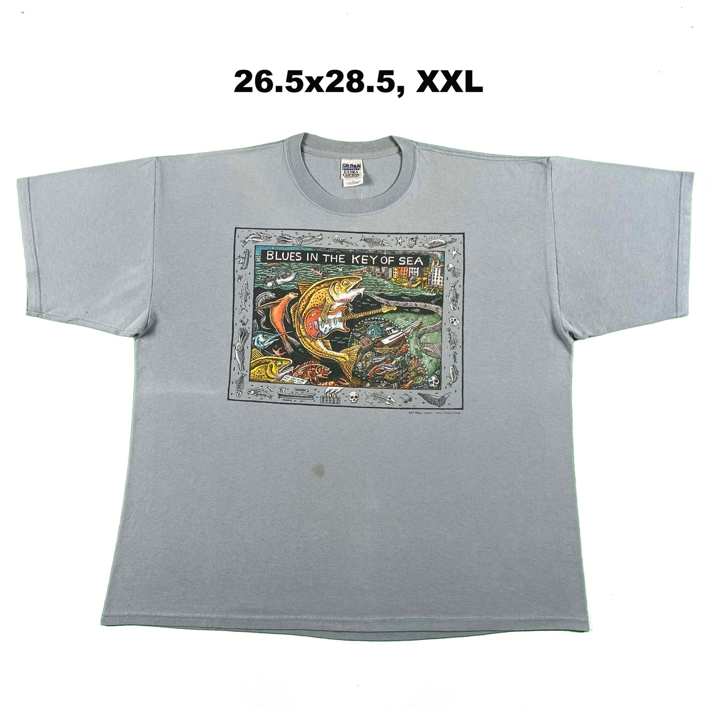 Ray Troll 'Blues in the Key of Sea' Tees- SELECT T SHIRT