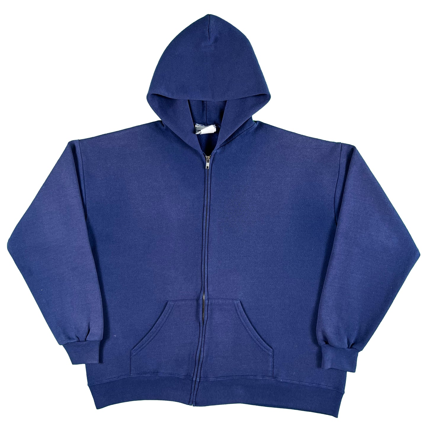 90s Faded Blank Zip Up Hoodie 2 Pack- XL