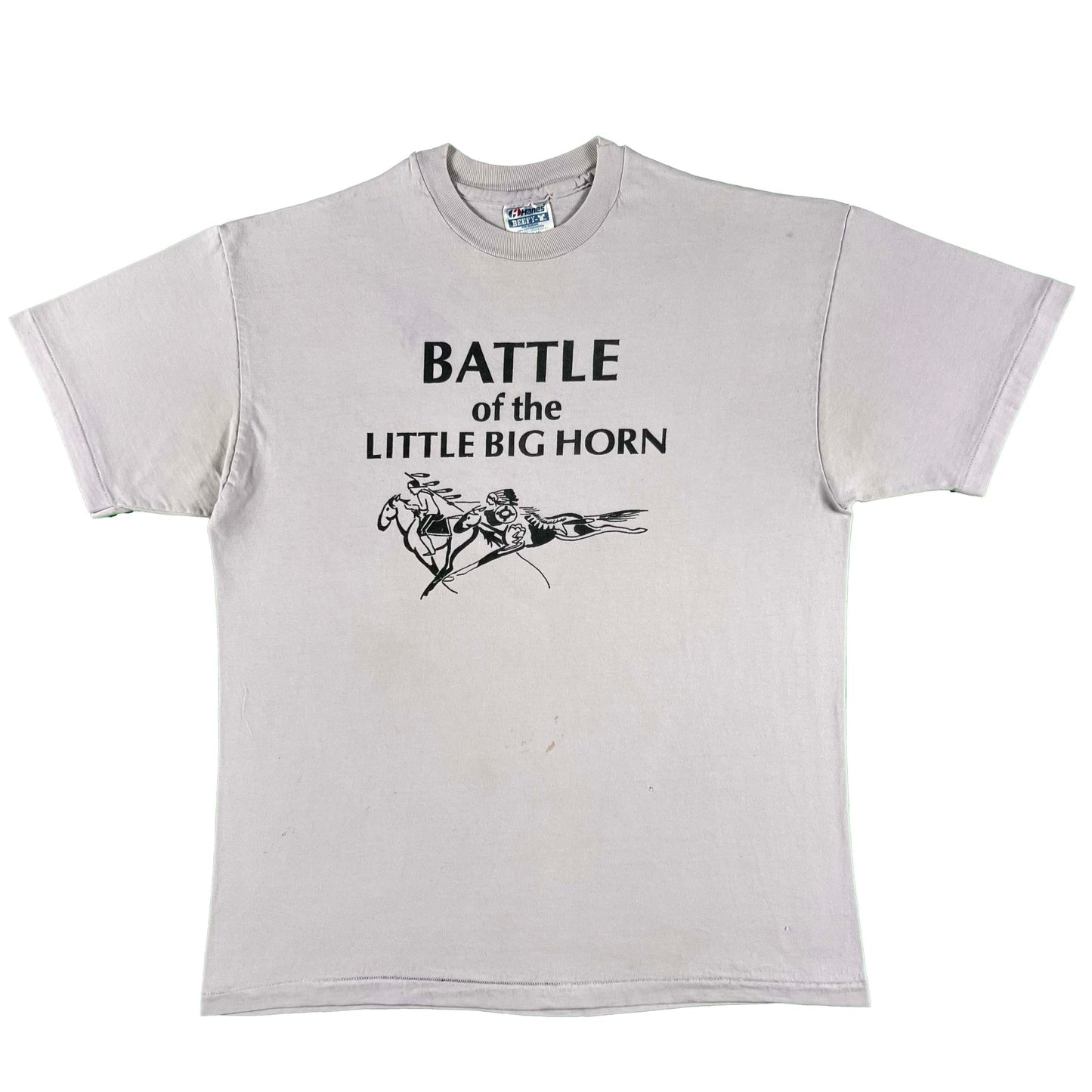 80s Battle of the Little Big Horn Tee- L