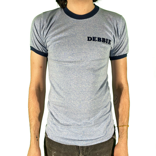 80s 'Debbie' Ringer Tee- S