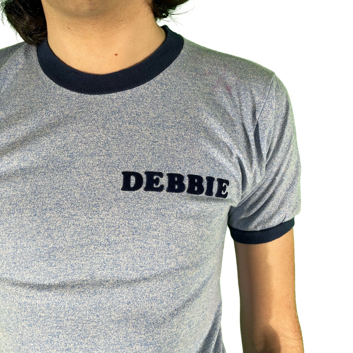 80s 'Debbie' Ringer Tee- S