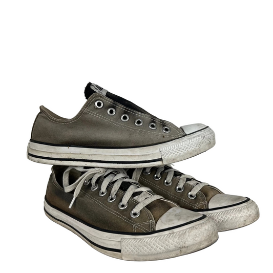 Sun Faded Black Converse- M's 6.5, W's 8