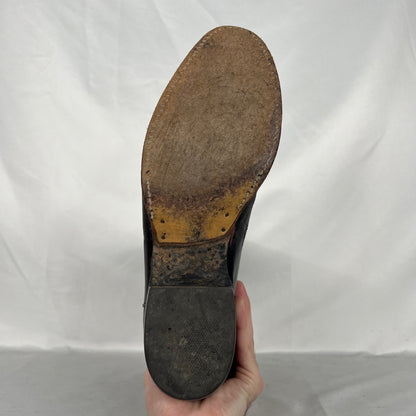 00s Lucchese Cherry Red Leather Cowboy Boots- M's 10, W's 11.5