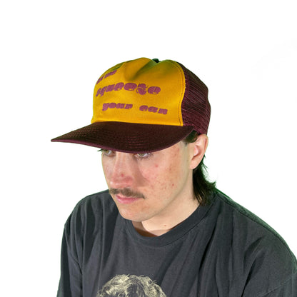 70s Squeeze Your Can Trucker Hat