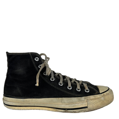 70s Sun Faded Black Made in USA Converse- M's 10, W's 11.5