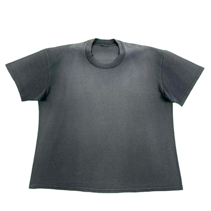 80s Perfectly Sun Faded Black Kung Fu Tee- XL