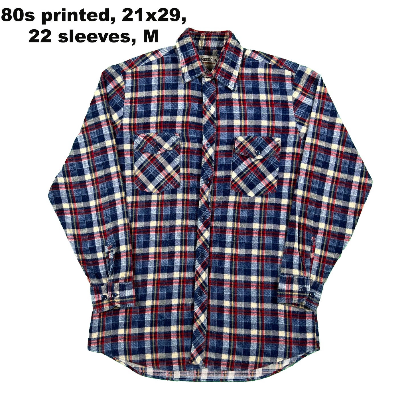 Vintage 100% Cotton Printed Flannel Shirts- SELECT SHIRT