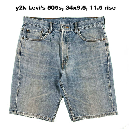 2000s Baggy Denim Shorts- SELECT PAIR