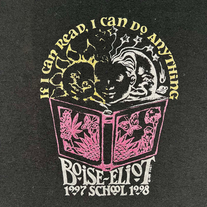 90s Boise ID 'If I Can Read, I Can Do Anything' Tee- XXL
