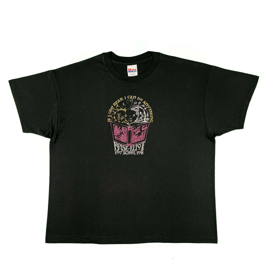 90s Boise ID 'If I Can Read, I Can Do Anything' Tee- XXL