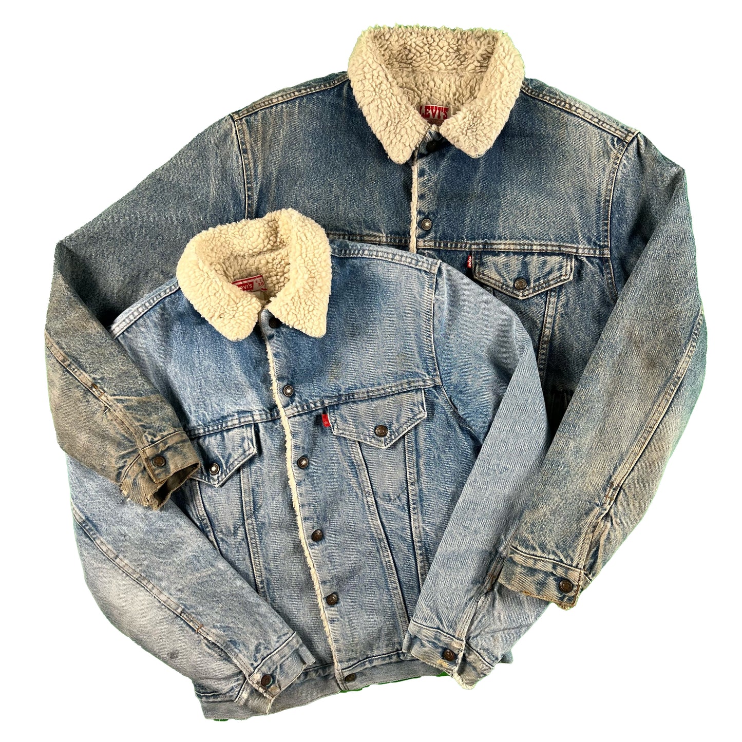 70s/80s Levi's Sherpa Lined Denim Trucker Jacket- SELECT JACKET