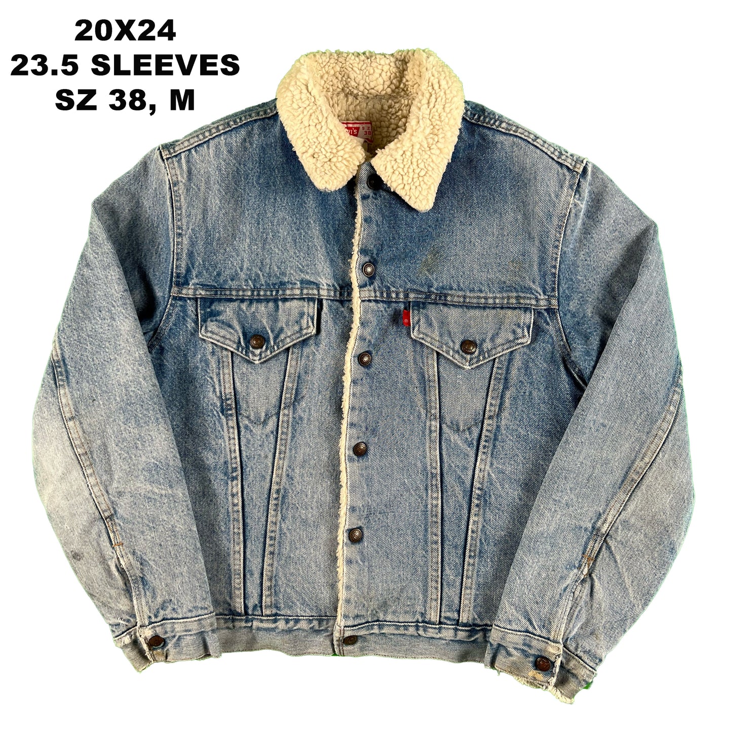 70s/80s Levi's Sherpa Lined Denim Trucker Jacket- SELECT JACKET