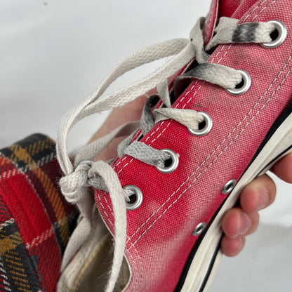 Sun Faded Red Converse- M's 4, W's 5.5