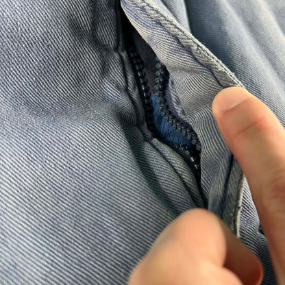 90s Sun Faded Plaid Lined Utility Vest- XL