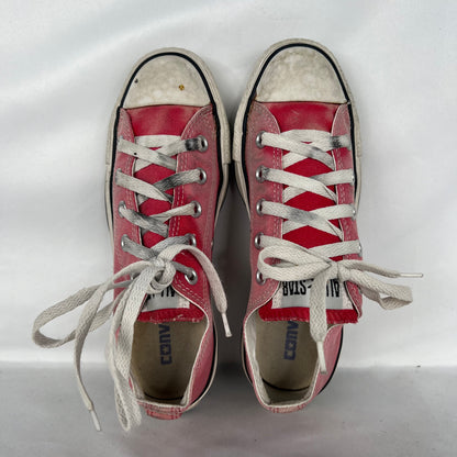 Sun Faded Red Converse- M's 4, W's 5.5