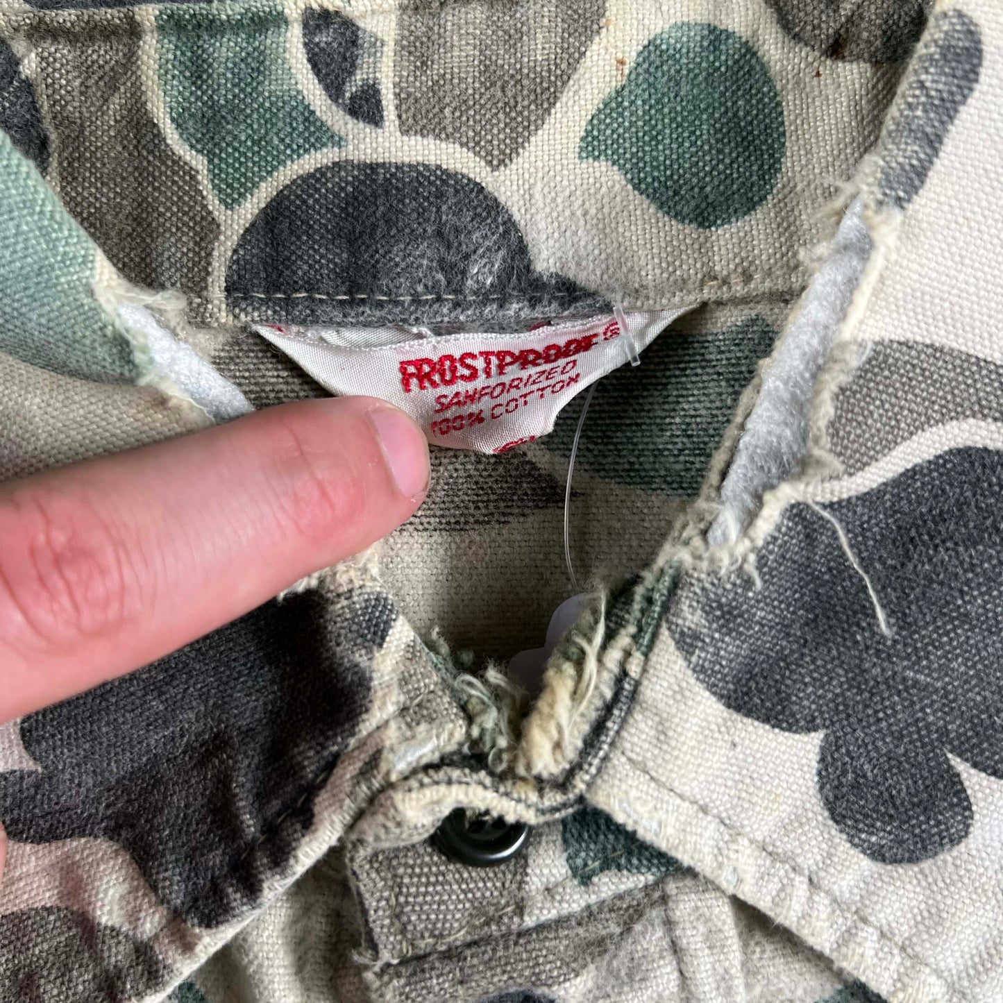 Vintage Duck Camo Utility Shirts- SELECT SHIRT