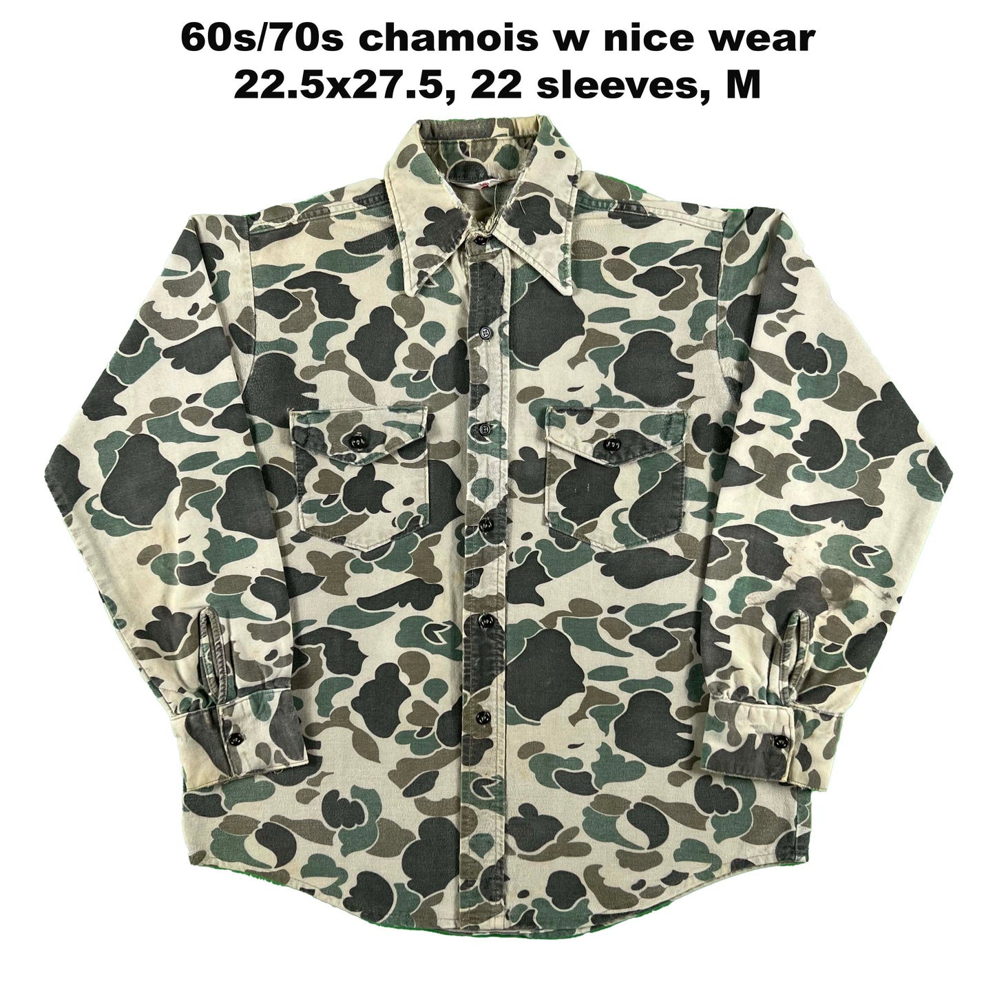 Vintage Duck Camo Utility Shirts- SELECT SHIRT