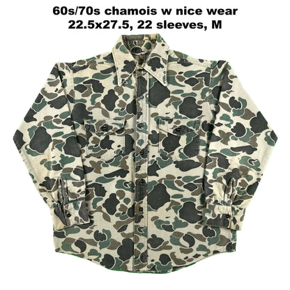 Vintage Duck Camo Utility Shirts- SELECT SHIRT