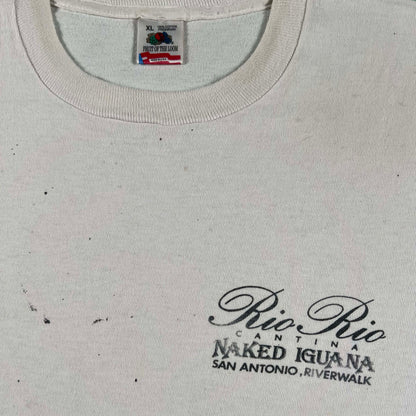 90s Naked Iguana Cantina Painters Tee- XL