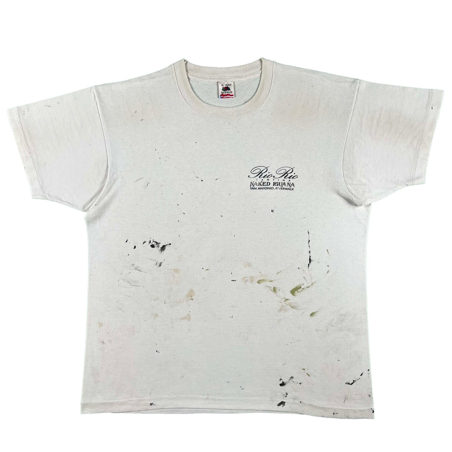 90s Naked Iguana Cantina Painters Tee- XL