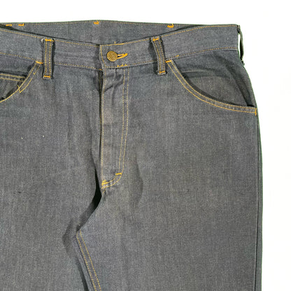 70s Dark Wash Lee Flares- 33x33