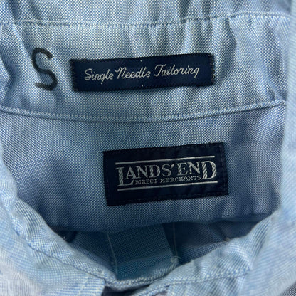 90s Lands' End Oxford Shirt- M