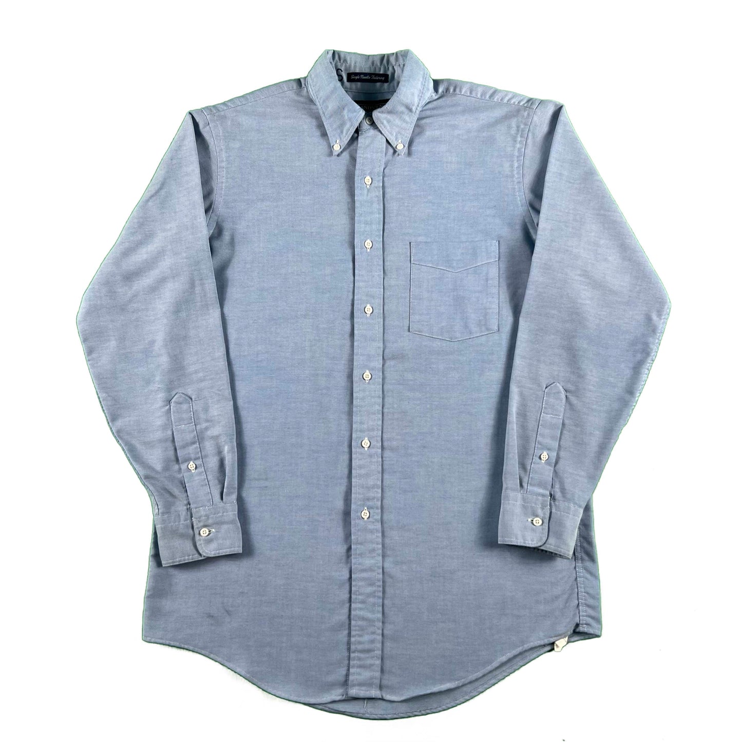 90s Lands' End Oxford Shirt- M