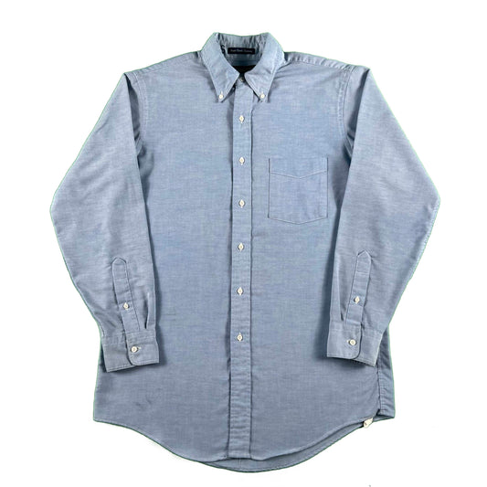 90s Lands' End Oxford Shirt- M