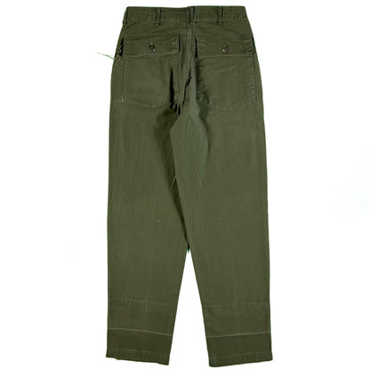 70s OG-107 Army Trousers- 29x31