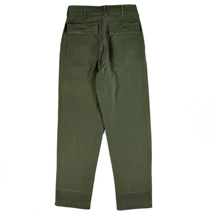 70s OG-107 Army Trousers- 30x31.5