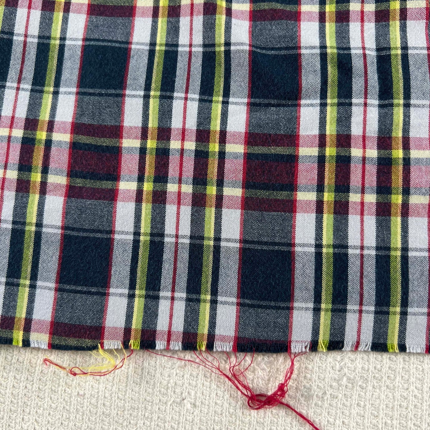 Vintage Gap Cropped Plaid Shirt & Waffle Knit Thermals- SELECT COMBO