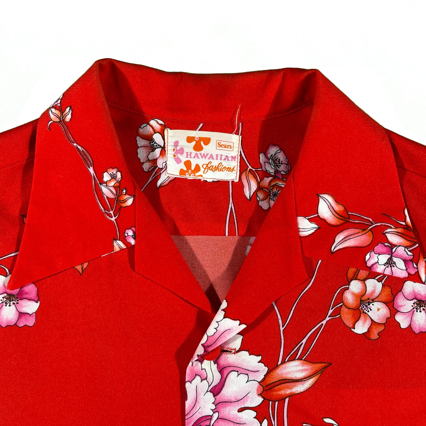60s Sears Hawaiian Shirt- L