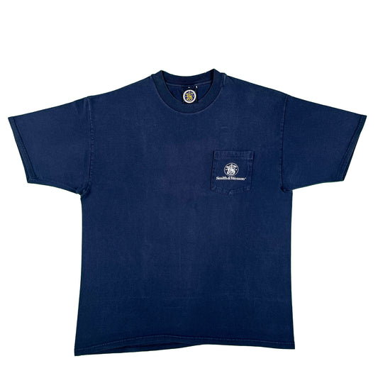 90s Smith & Wesson Pocket Tee- XL