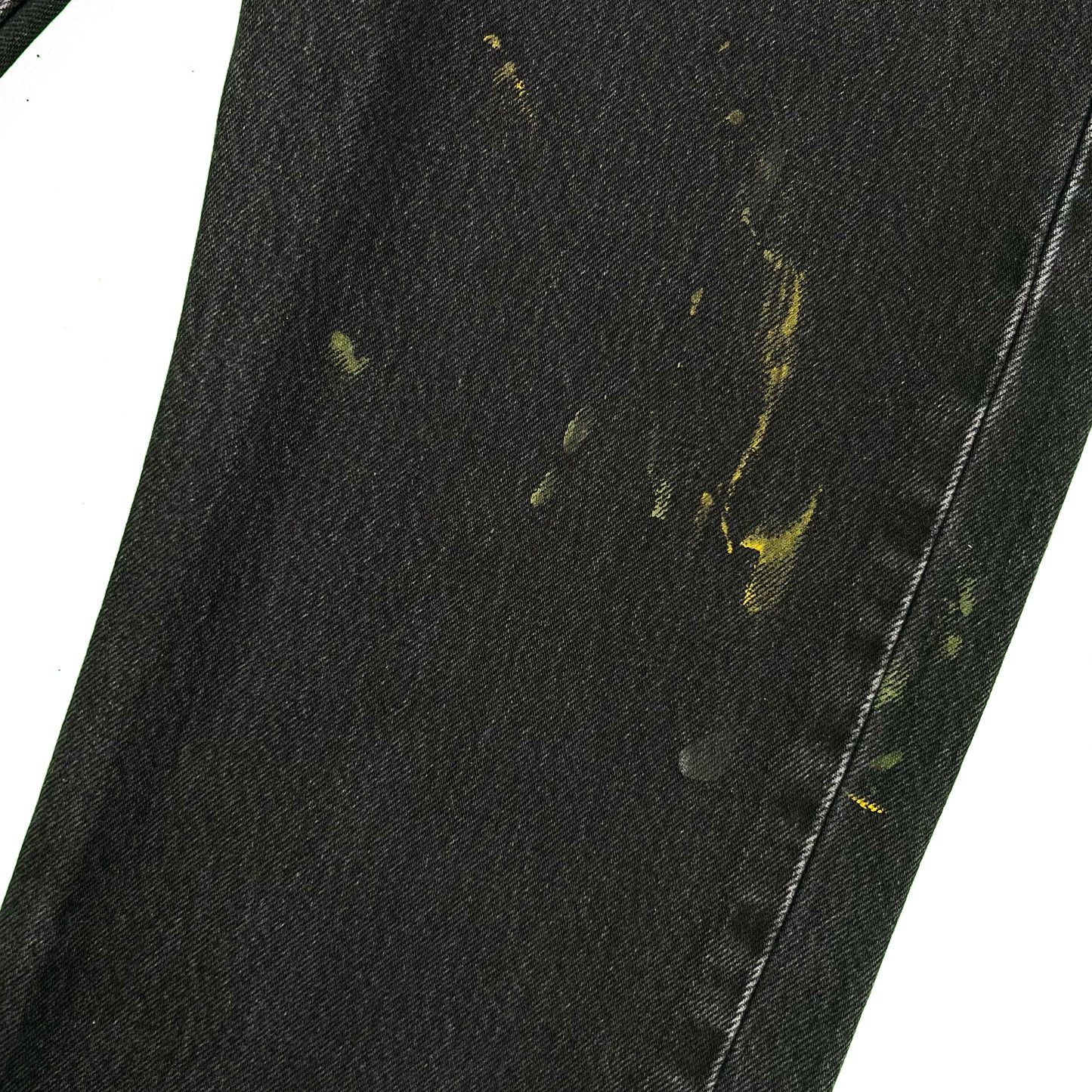 y2k Black Levi's 501 Painter's Denim- 30x31.5