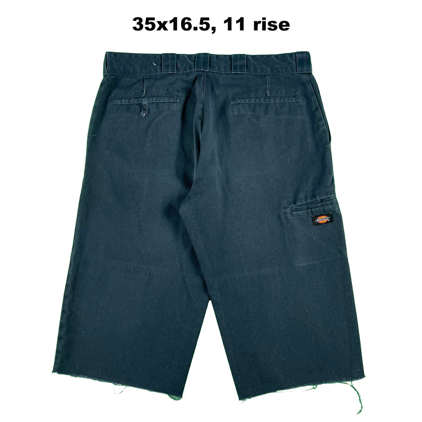 Dickies Navy Blue Double Knee Capris- SELECT PAIR