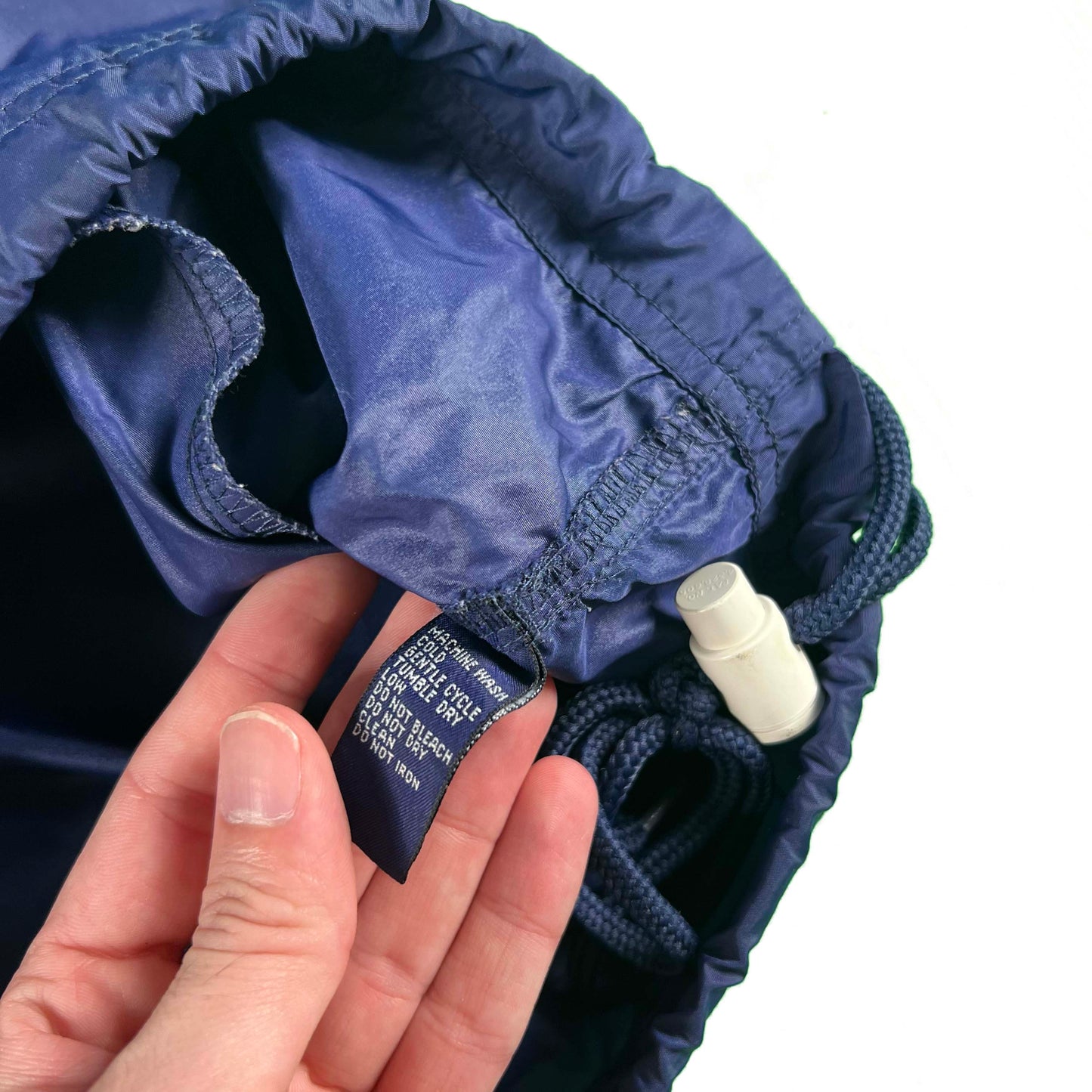 90s Gap Nylon Hooded Anorak- L