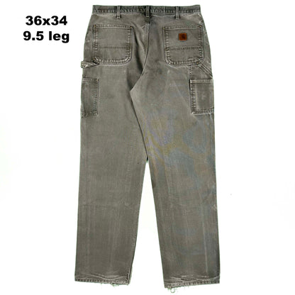 Carhartt Moss Green Double Knees- SELECT PAIR