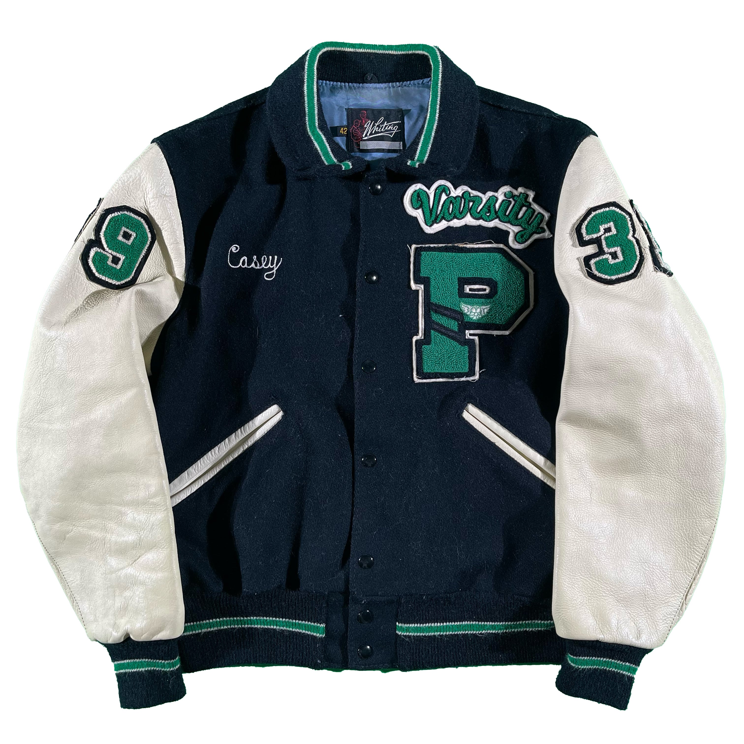 70s top varsity jacket