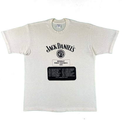 1991 Jack Daniel's Monday Night Football Tee- L
