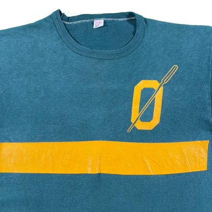 60s Russell University Of Oregon Rowing Tee- L