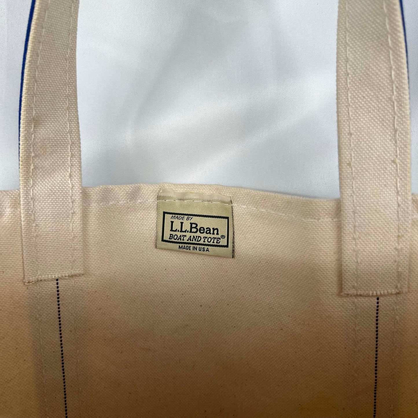 L.L. Bean 'MSM' Canvas Boat and Tote Bag- Medium