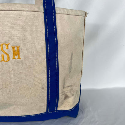 L.L. Bean 'MSM' Canvas Boat and Tote Bag- Medium